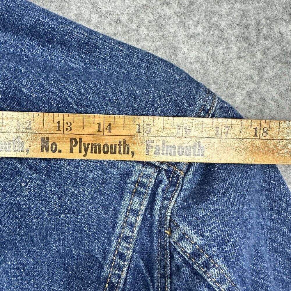 Vintage Levis Type III Trucker Jacket Mens 36R 4 Pockets 80s USA Made 70506* - Picture 10 of 16